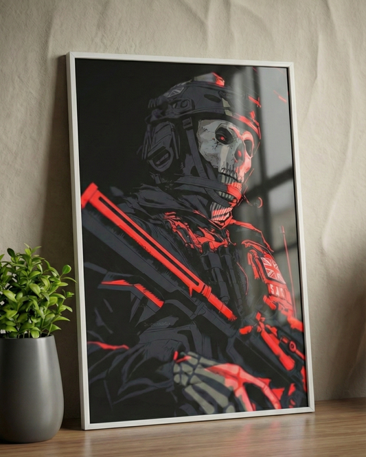 Call Of Duty - Ghost | Wall Poster -A4 (Copy)