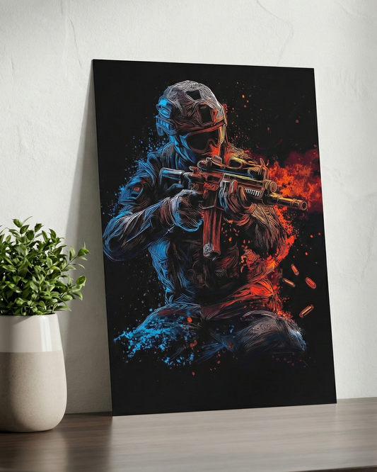 Call Of Duty - Phantom Breaker | Wall Poster -A4