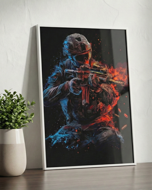 Call Of Duty - Phantom Breaker | Wall Poster -A4