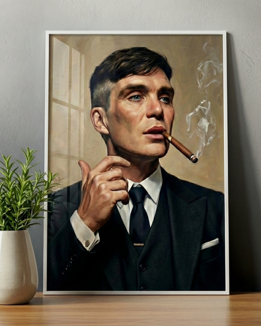 Midnight Enforcer (Cillian Murphy) – Neon Noir Art Poster