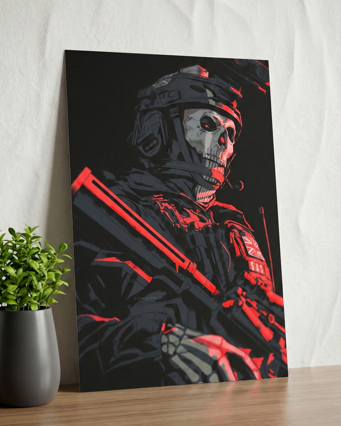Call Of Duty - Ghost | Wall Poster -A4 (Copy)