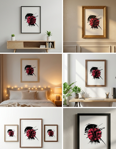 Crimson Ronin – Premium Samurai Wall Art Poster